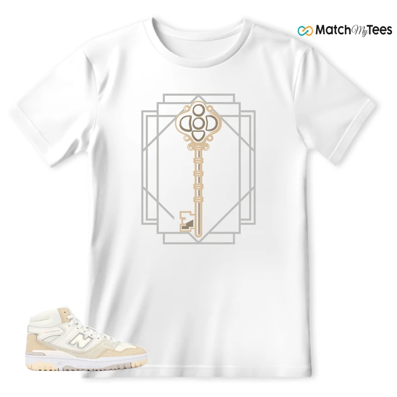 NEW BALANCE 650R BEIGE SNEAKER Matching Tees t-shirt