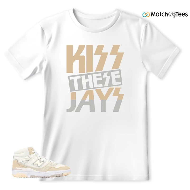 NEW BALANCE 650R BEIGE SNEAKER Matching Tees t-shirt