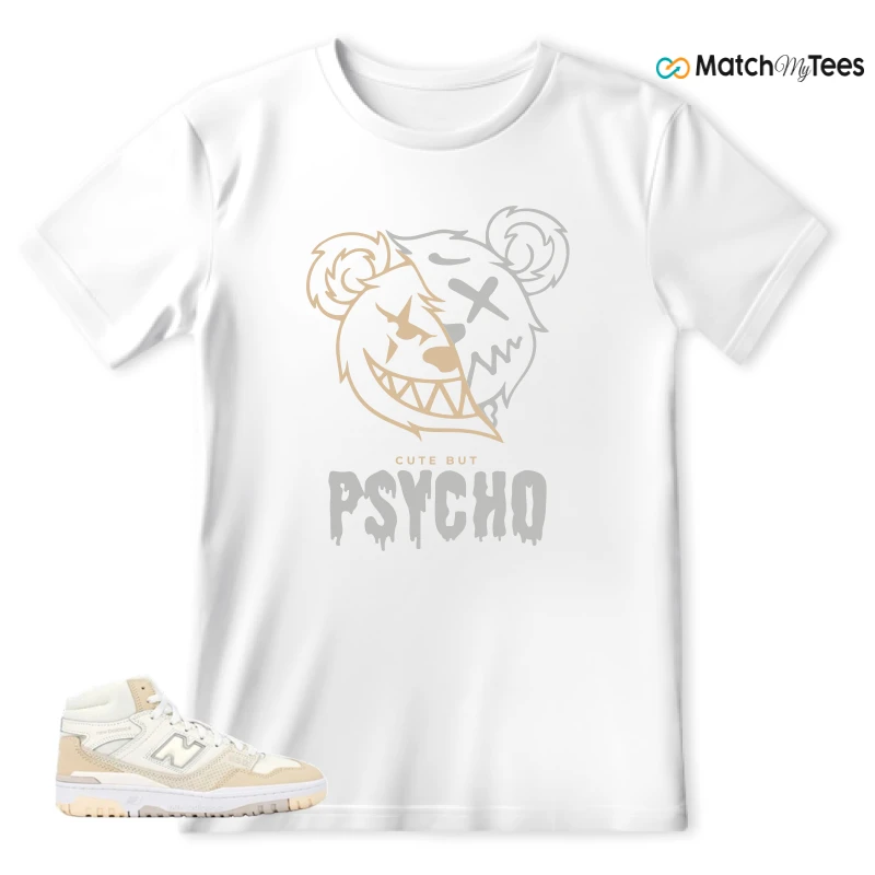 NEW BALANCE 650R BEIGE SNEAKER Matching Tees T-shirt for Men