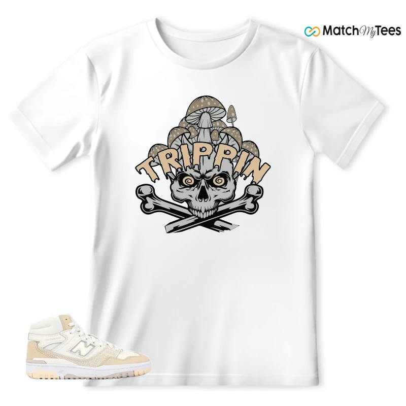 NEW BALANCE 650R BEIGE SNEAKER Matching Tees t-shirt