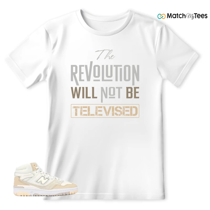NEW BALANCE 650R BEIGE SNEAKER Matching Tees t-shirt