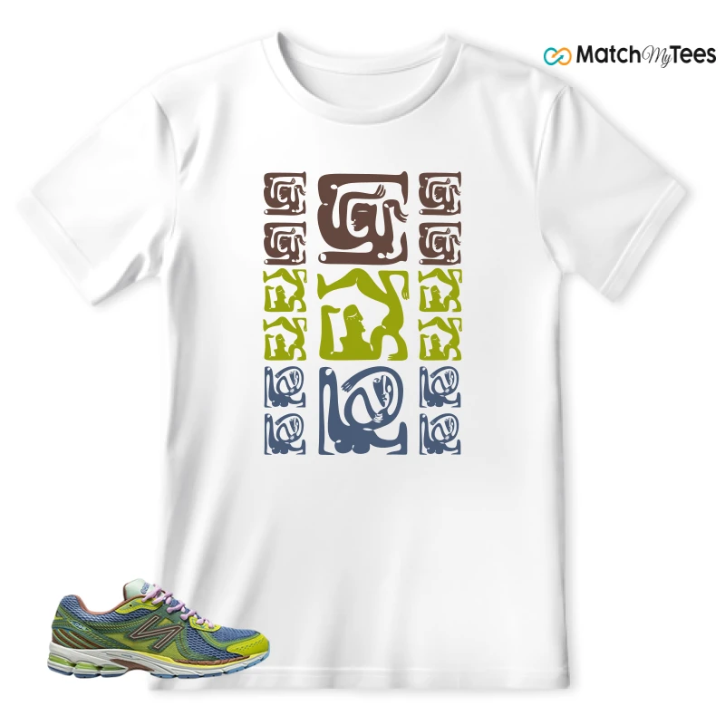 NEW BALANCE 860V2 X UP THERE 2000'S TROPES SNEAKER Matching Tees t-shirt
