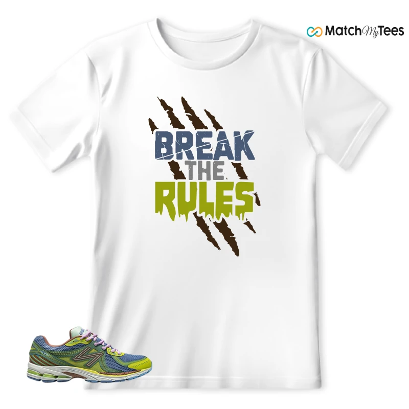 NEW BALANCE 860V2 X UP THERE 2000'S TROPES SNEAKER Matching Tees t-shirt