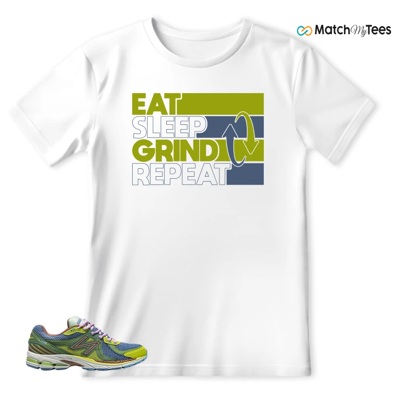 NEW BALANCE 860V2 X UP THERE 2000'S TROPES SNEAKER Matching Tees t-shirt