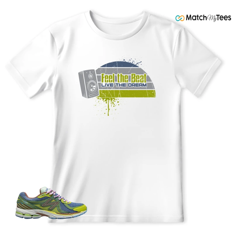 NEW BALANCE 860V2 X UP THERE 2000'S TROPES SNEAKER Matching Tees t-shirt