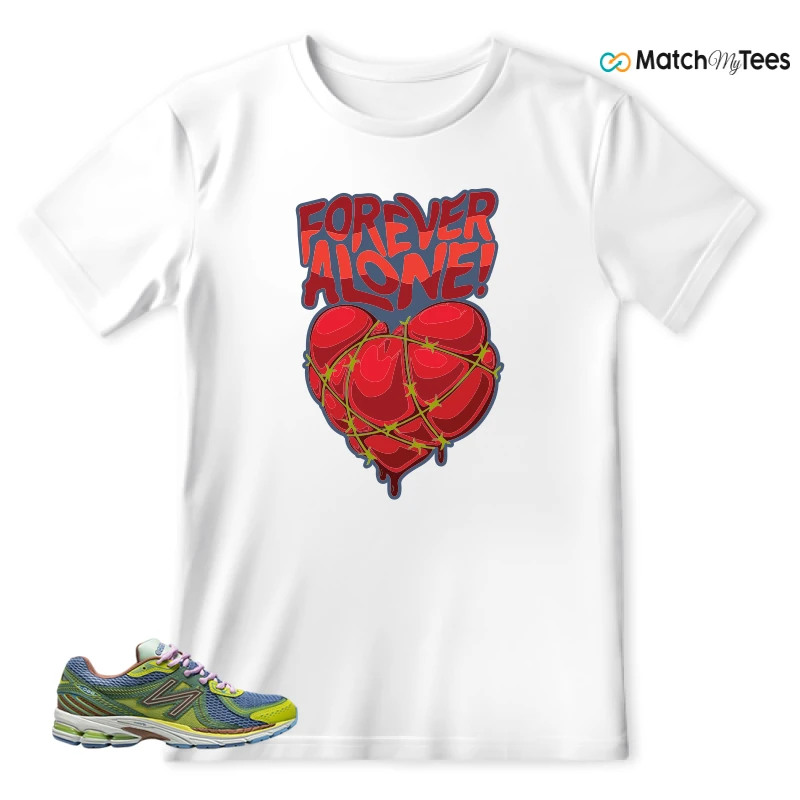 NEW BALANCE 860V2 X UP THERE 2000'S TROPES SNEAKER Matching Tees T-shirt for Men