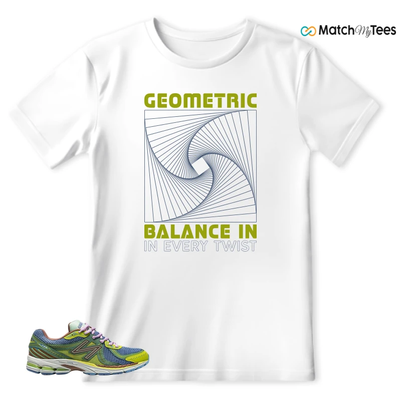 NEW BALANCE 860V2 X UP THERE 2000'S TROPES SNEAKER Matching Tees t-shirt