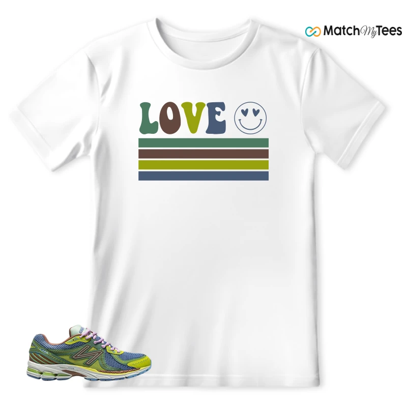 NEW BALANCE 860V2 X UP THERE 2000'S TROPES SNEAKER Matching Tees t-shirt