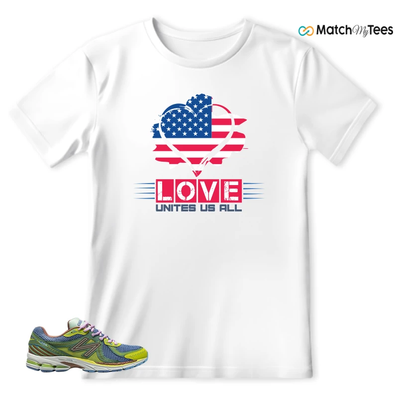 NEW BALANCE 860V2 X UP THERE 2000'S TROPES SNEAKER Matching Tees t-shirt