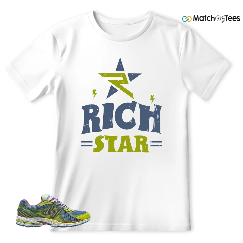 NEW BALANCE 860V2 X UP THERE 2000'S TROPES SNEAKER Matching Tees t-shirt