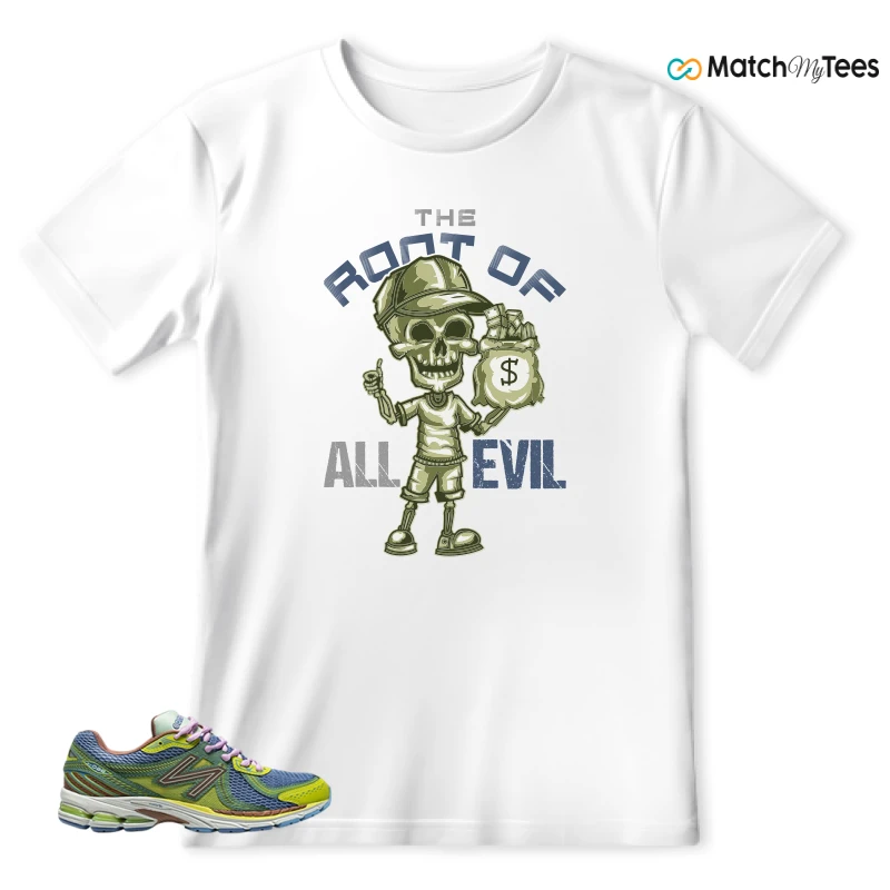 NEW BALANCE 860V2 X UP THERE 2000'S TROPES SNEAKER Matching Tees t-shirt