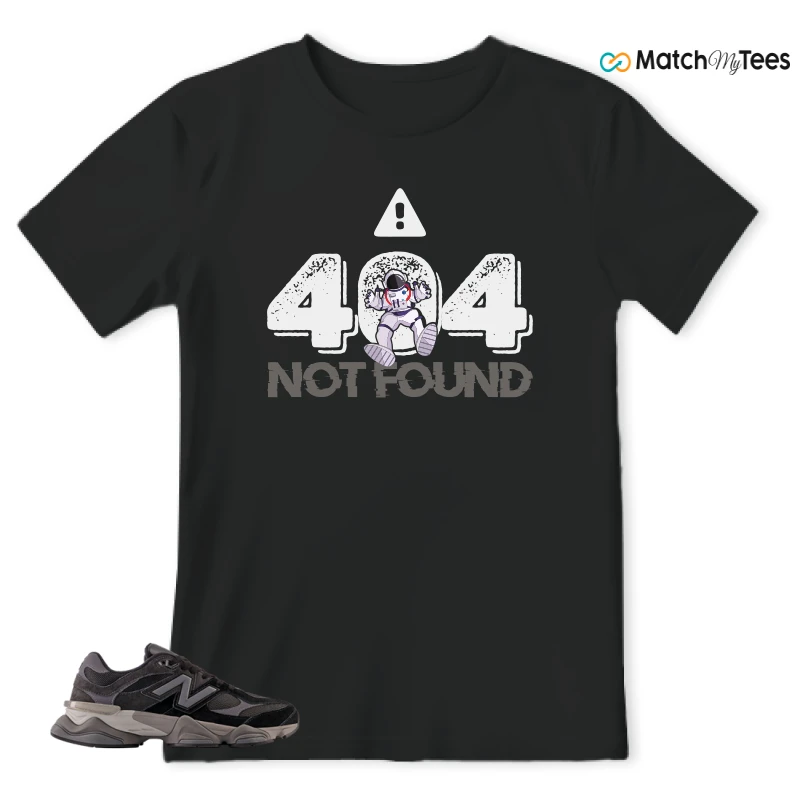 NEW BALANCE 9060 BLACK CASTLEROCK GREY SNEAKER Matching Tees t-shirt