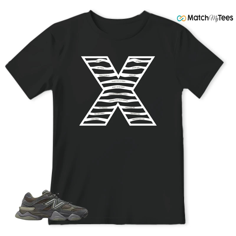 NEW BALANCE 9060 BLACKTOP SNEAKER Matching Tees t-shirt