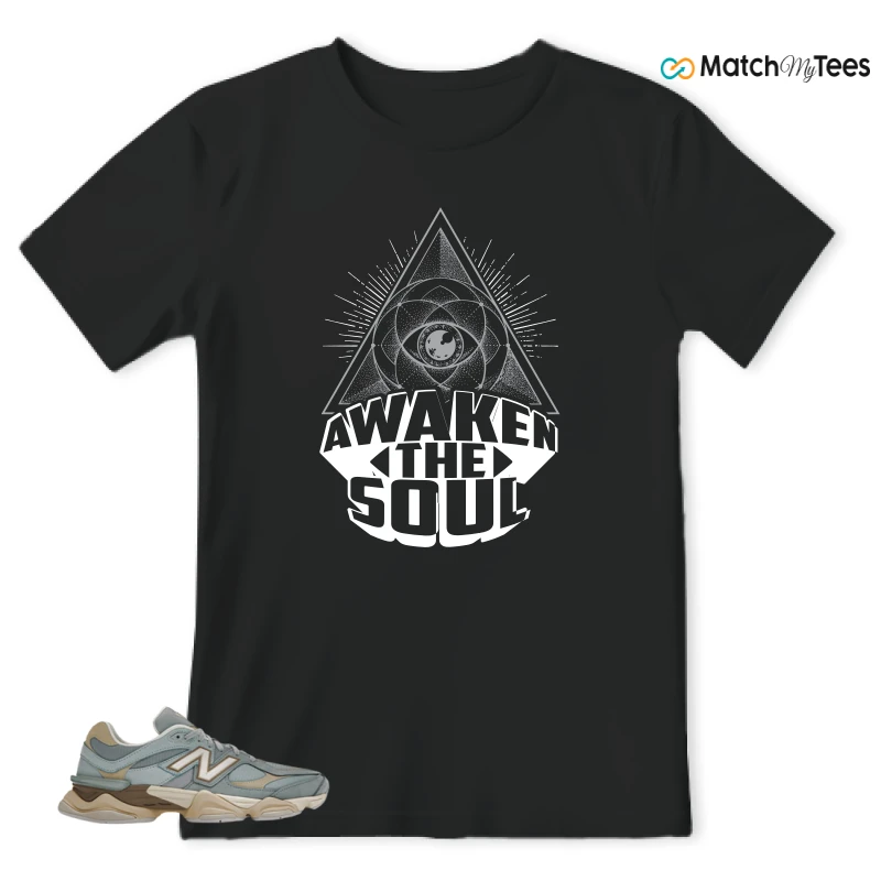 NEW BALANCE 9060 BLUE HAZE SNEAKER Matching Tees t-shirt