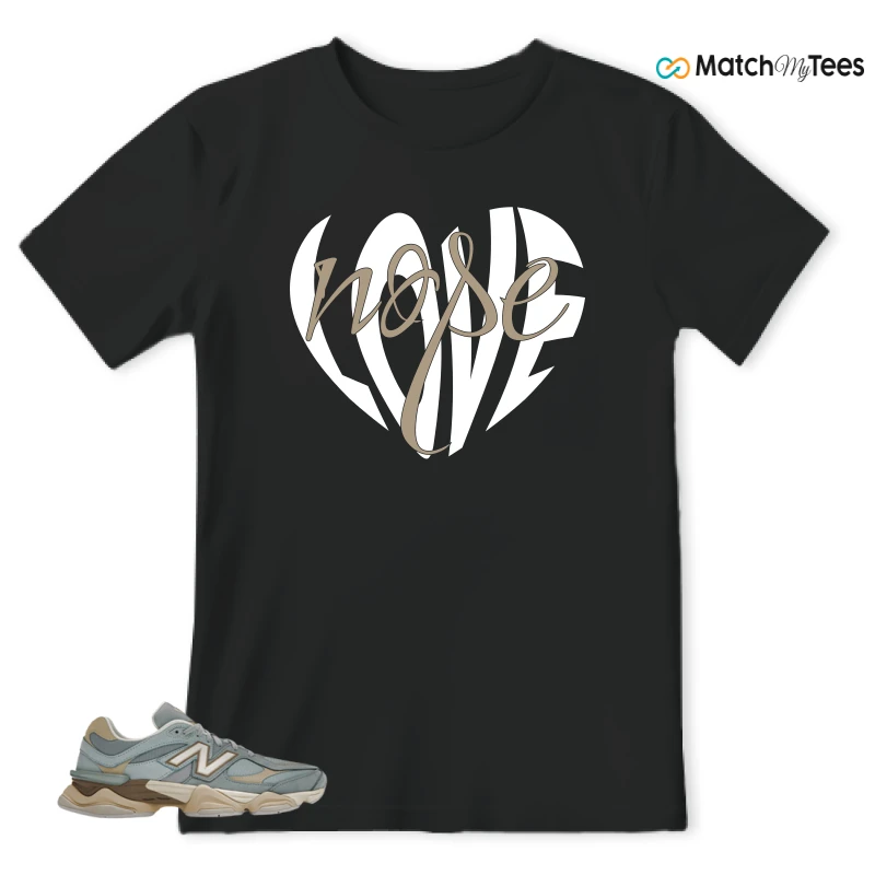 NEW BALANCE 9060 BLUE HAZE SNEAKER Matching Tees t-shirt