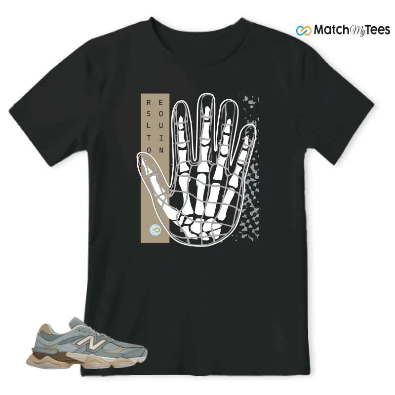 NEW BALANCE 9060 BLUE HAZE SNEAKER Matching Tees T-shirt for Men