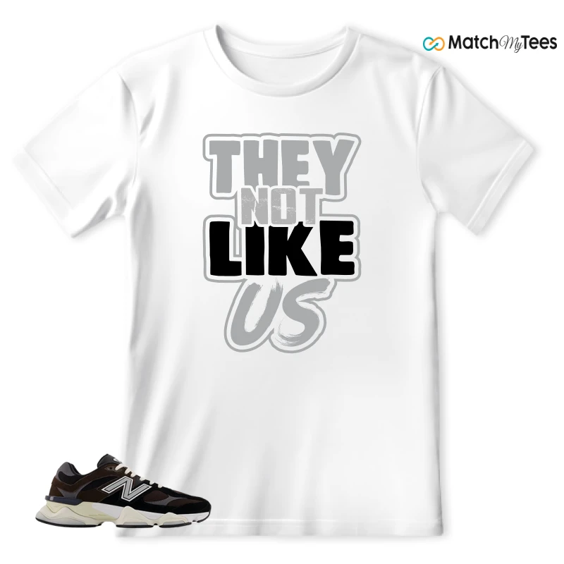 NEW BALANCE 9060 BROWN BLACK SNEAKER Matching Tees t-shirt