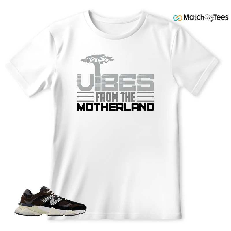 NEW BALANCE 9060 BROWN BLACK SNEAKER Matching Tees t-shirt