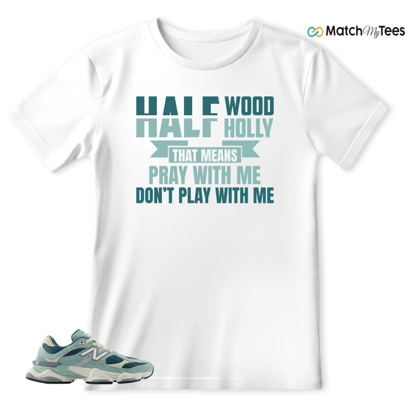 NEW BALANCE 9060 GREEN CREAM SNEAKER Matching Tees t-shirt