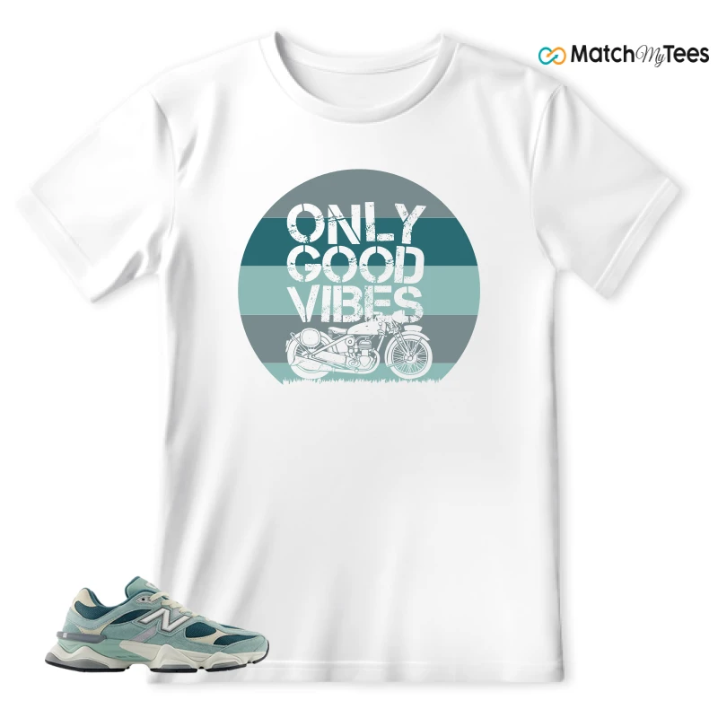 NEW BALANCE 9060 GREEN CREAM SNEAKER Matching Tees t-shirt