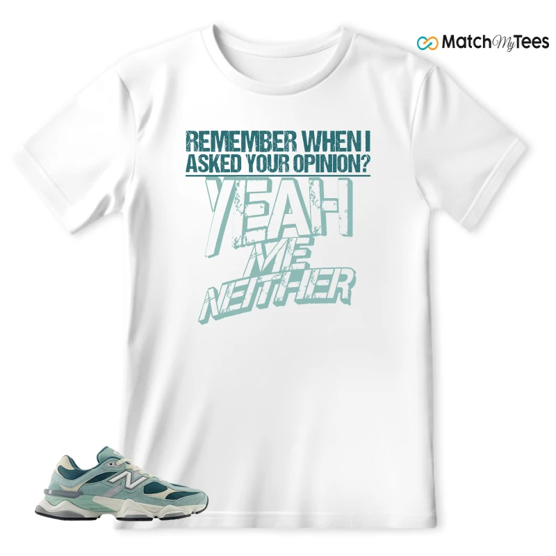 NEW BALANCE 9060 GREEN CREAM SNEAKER Matching Tees T-shirt for Men