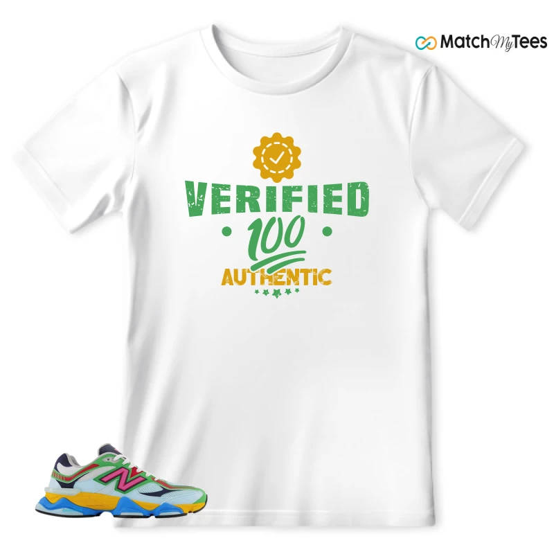 NEW BALANCE 9060 MULTI COLOR SNEAKER Matching Tees t-shirt