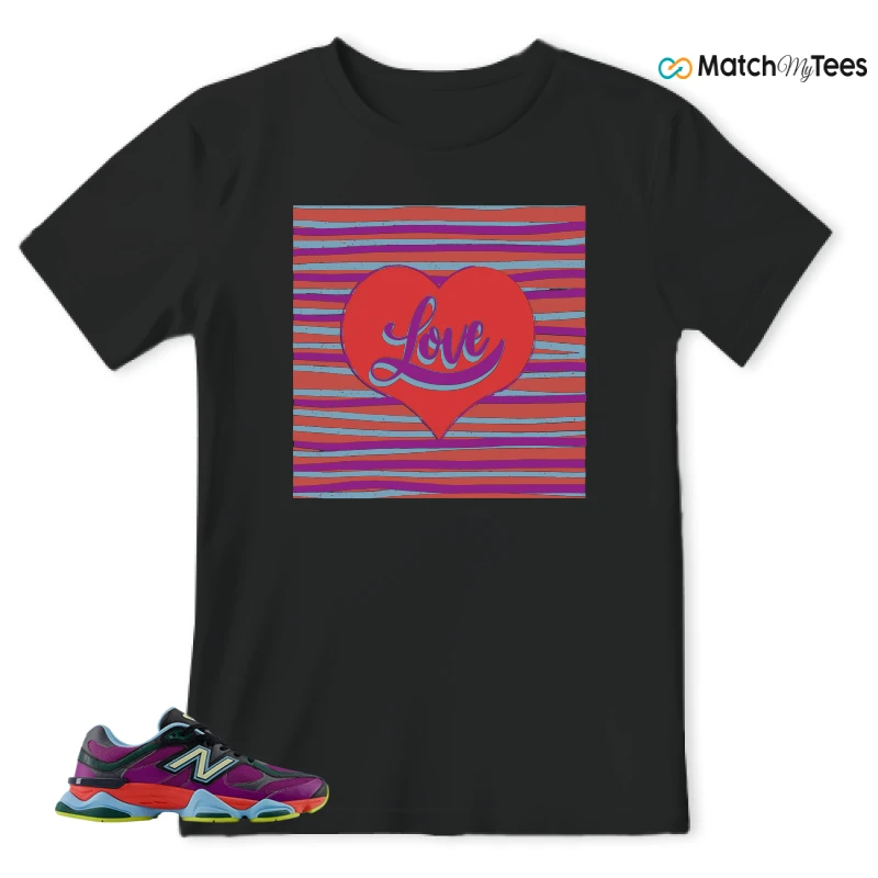 NEW BALANCE 9060 NEON NIGHTS SNEAKER Matching Tees t-shirt