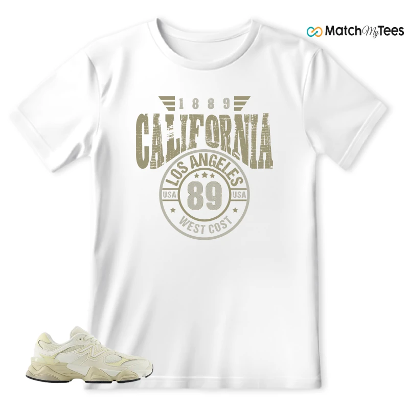 NEW BALANCE 9060 SEA SALT LINEN SNEAKER Matching Tees t-shirt