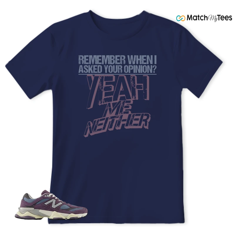 NEW BALANCE 9060 SHADOW ARCTIC GREY SNEAKER Matching Tees t-shirt