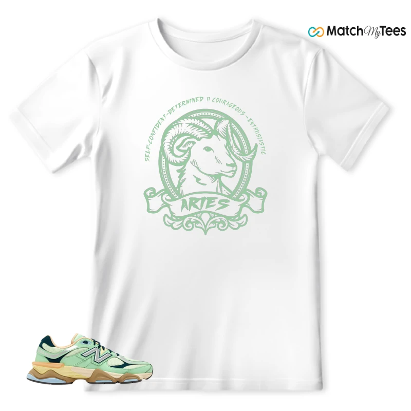 NEW BALANCE 9060 SWEETGRASS DEEP OCEAN SNEAKER Matching Tees t-shirt