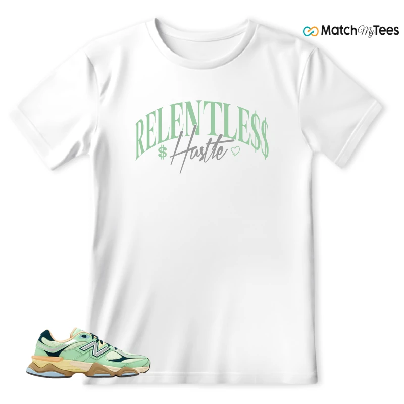 NEW BALANCE 9060 SWEETGRASS DEEP OCEAN SNEAKER Matching Tees T-shirt for Men