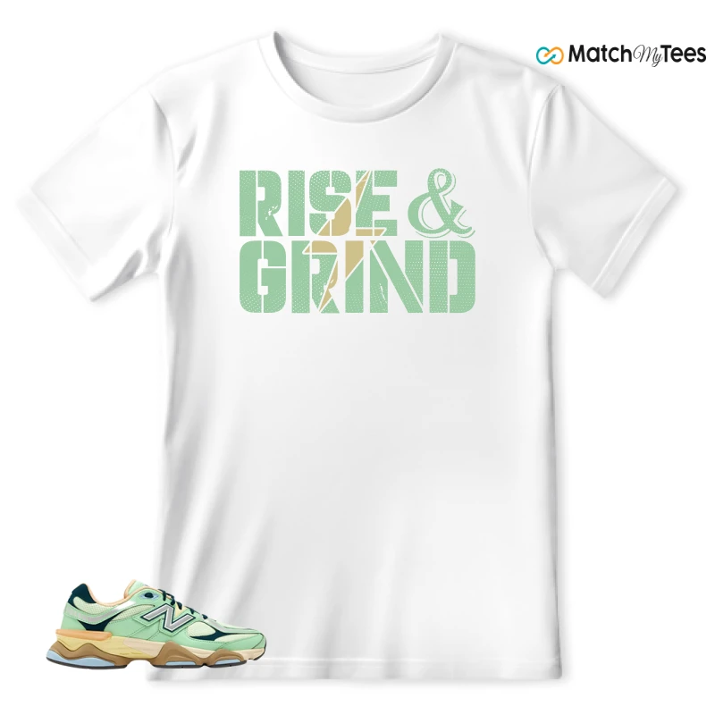 NEW BALANCE 9060 SWEETGRASS DEEP OCEAN SNEAKER Matching Tees t-shirt