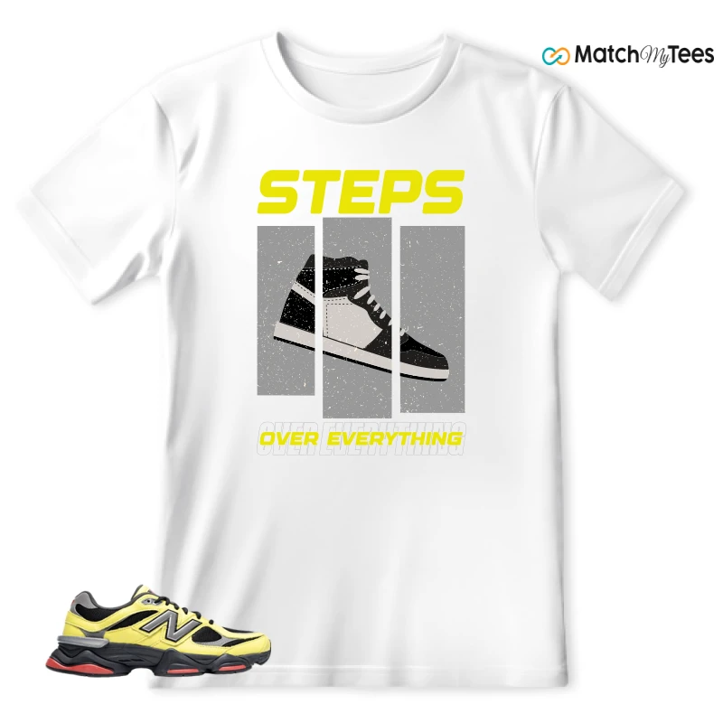 NEW BALANCE 9060 YELLOW TEA TREE SNEAKER Matching Tees T-shirt for Men