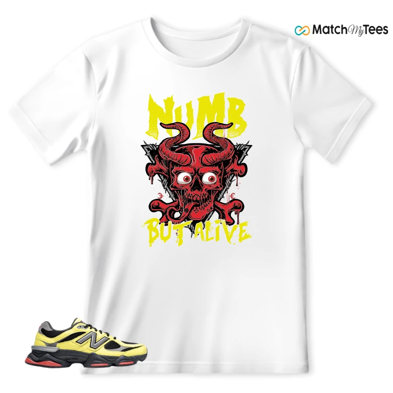 NEW BALANCE 9060 YELLOW TEA TREE SNEAKER Matching Tees t-shirt