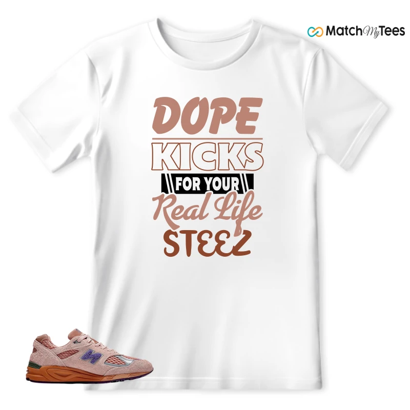 NEW BALANCE 990V2 SALEHE BEMBURY SAND BE THE TIME SNEAKER Matching Tees t-shirt
