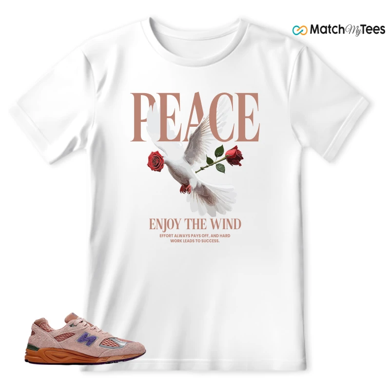 NEW BALANCE 990V2 SALEHE BEMBURY SAND BE THE TIME SNEAKER Matching Tees t-shirt