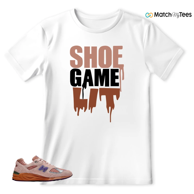 NEW BALANCE 990V2 SALEHE BEMBURY SAND BE THE TIME SNEAKER Matching Tees t-shirt