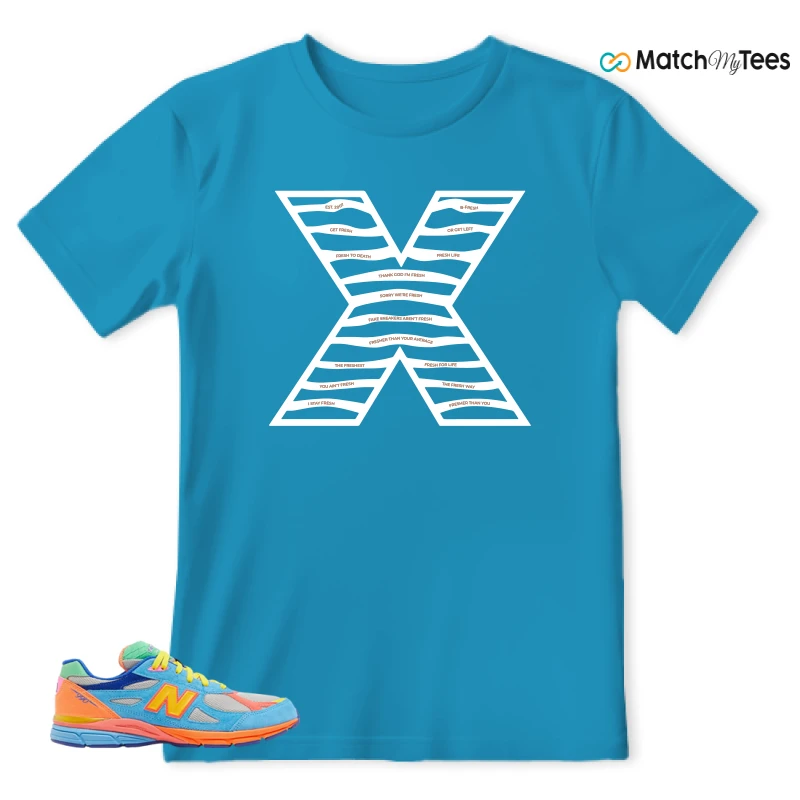 NEW BALANCE 990V3 WILD STYLE SNEAKER Matching Tees t-shirt