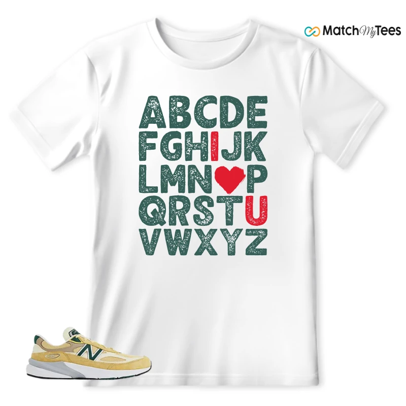 NEW BALANCE 990V6 MIUSA SULPHUR GREEN SNEAKER Matching Tees t-shirt
