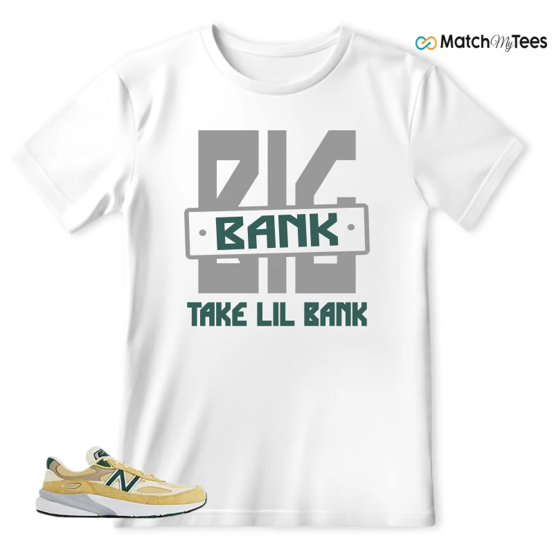 NEW BALANCE 990V6 MIUSA SULPHUR GREEN SNEAKER Matching Tees t-shirt