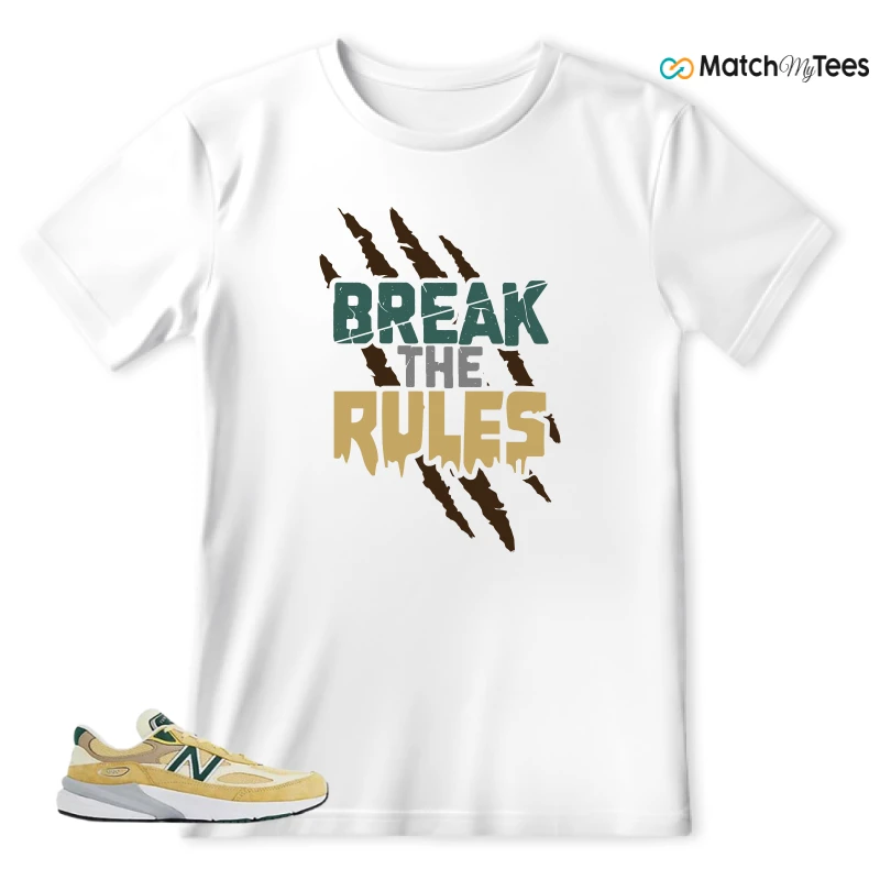 NEW BALANCE 990V6 MIUSA SULPHUR GREEN SNEAKER Matching Tees T-shirt for Men