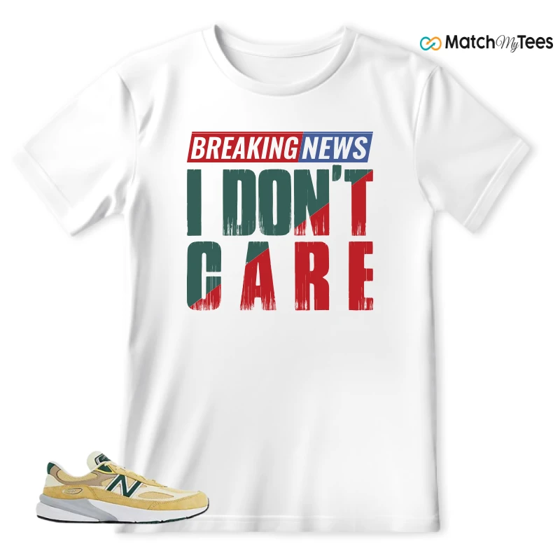 NEW BALANCE 990V6 MIUSA SULPHUR GREEN SNEAKER Matching Tees t-shirt