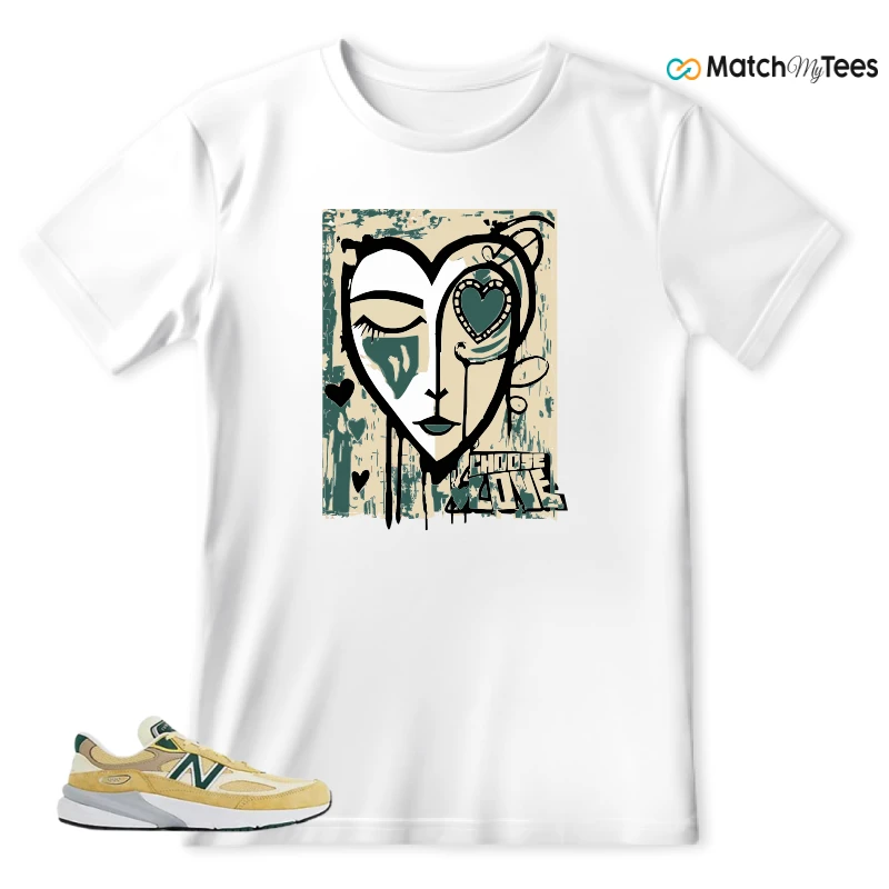 NEW BALANCE 990V6 MIUSA SULPHUR GREEN SNEAKER Matching Tees t-shirt