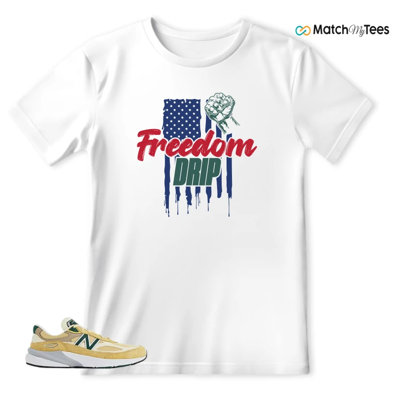 NEW BALANCE 990V6 MIUSA SULPHUR GREEN SNEAKER Matching Tees t-shirt