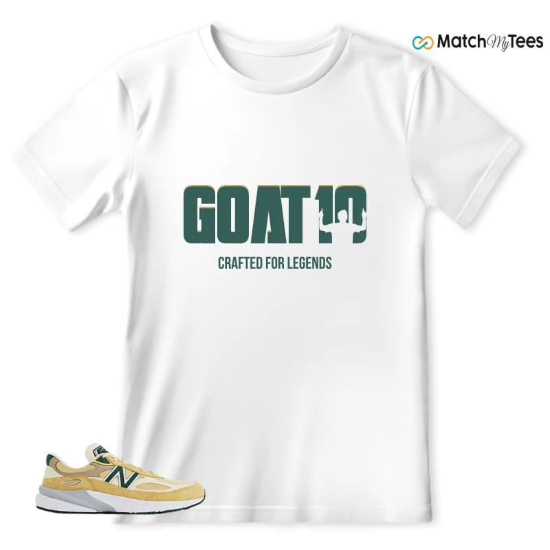 NEW BALANCE 990V6 MIUSA SULPHUR GREEN SNEAKER Matching Tees t-shirt