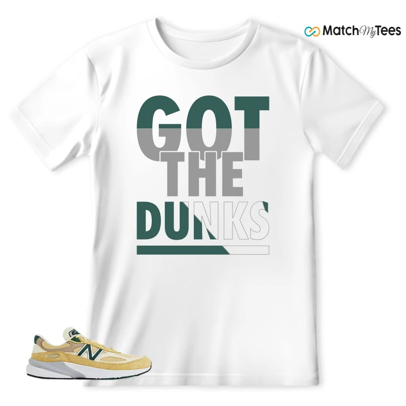 NEW BALANCE 990V6 MIUSA SULPHUR GREEN SNEAKER Matching Tees t-shirt