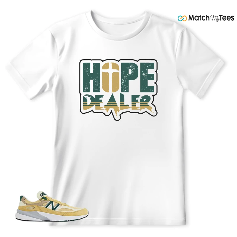 NEW BALANCE 990V6 MIUSA SULPHUR GREEN SNEAKER Matching Tees t-shirt