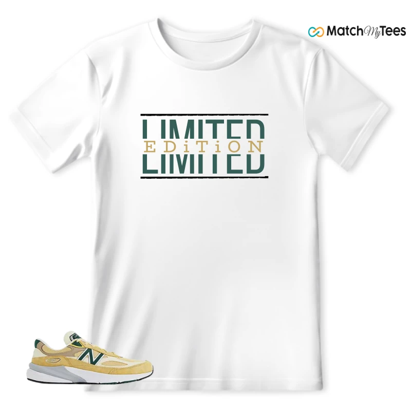 NEW BALANCE 990V6 MIUSA SULPHUR GREEN SNEAKER Matching Tees t-shirt