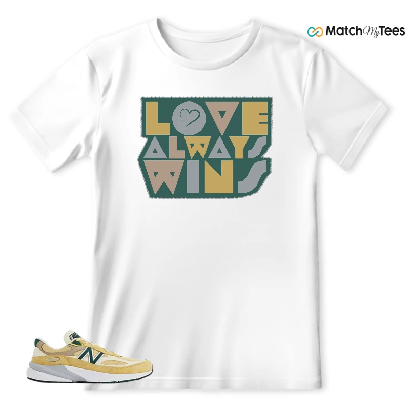 NEW BALANCE 990V6 MIUSA SULPHUR GREEN SNEAKER Matching Tees t-shirt