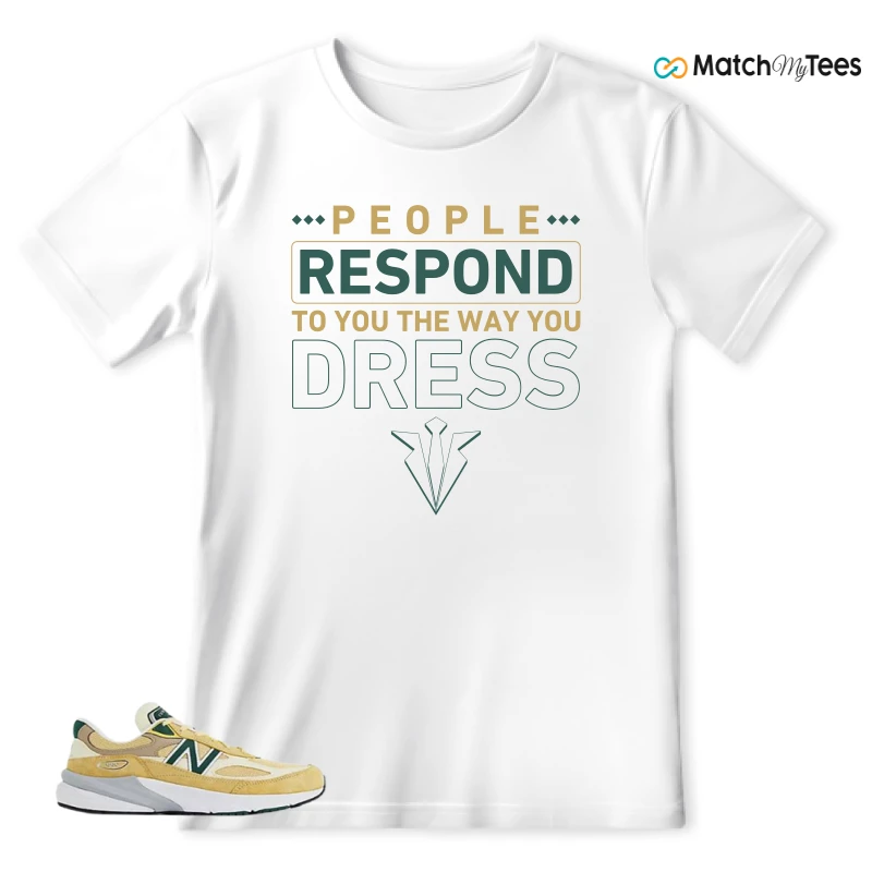 NEW BALANCE 990V6 MIUSA SULPHUR GREEN SNEAKER Matching Tees t-shirt